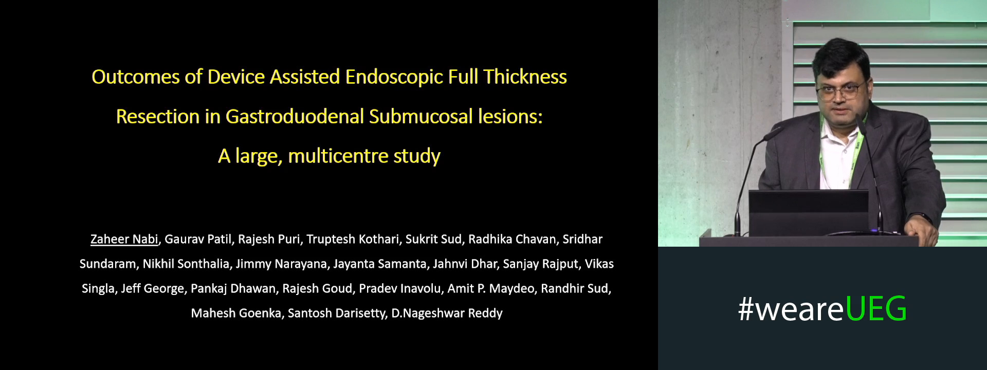 OUTCOMES OF DEVICE ASSISTED ENDOSCOPIC FULL THICKNESS RESECTION IN GASTRODUODENAL SUBMUCOSAL LESIONS: A LARGE, MULTICENTRE STUDY