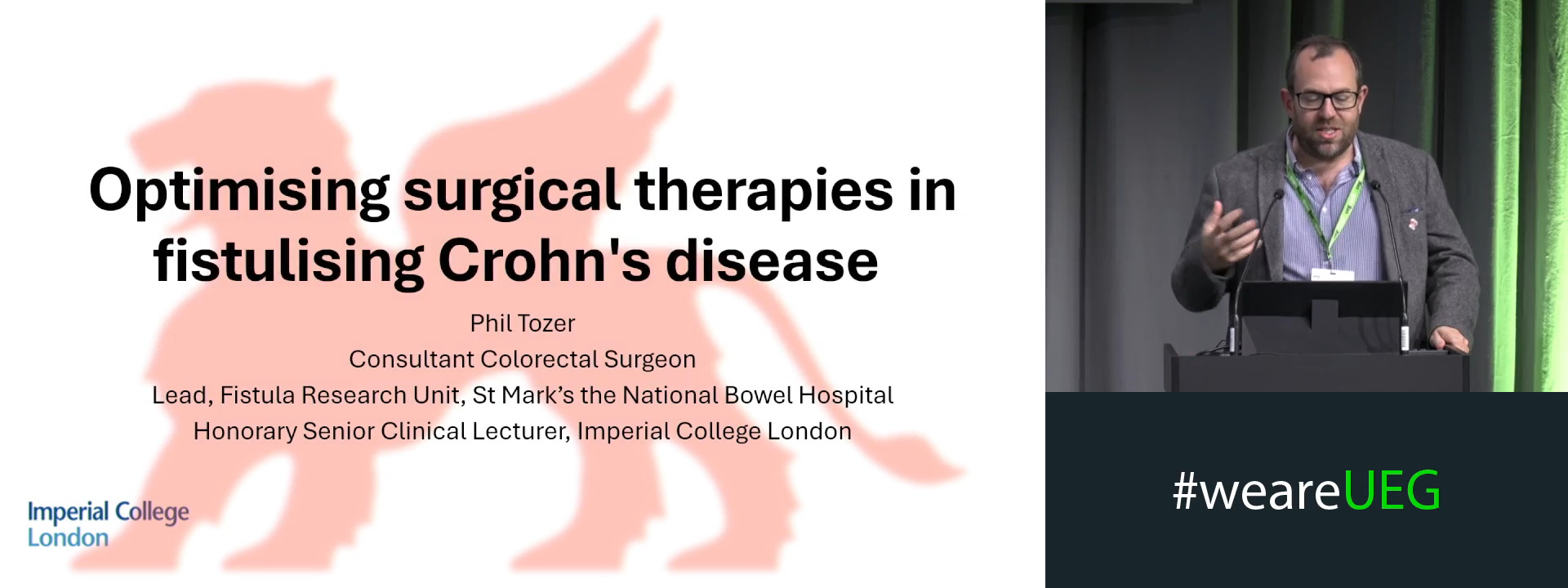 Optimising surgical therapies in fistulising Crohn's disease