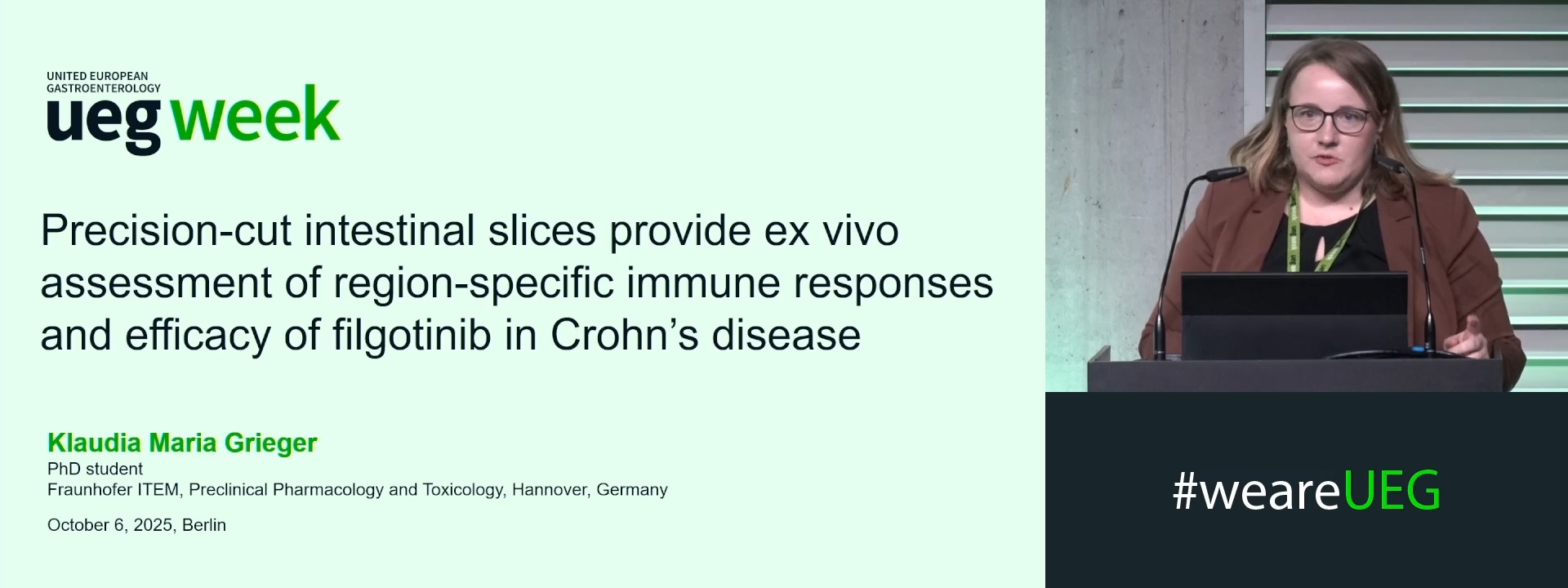 PRECISION-CUT INTESTINAL SLICES PROVIDE EX VIVO ASSESSMENT OF REGION-SPECIFIC IMMUNE RESPONSES AND EFFICACY OF FILGOTINIB IN CROHN'S DISEASE