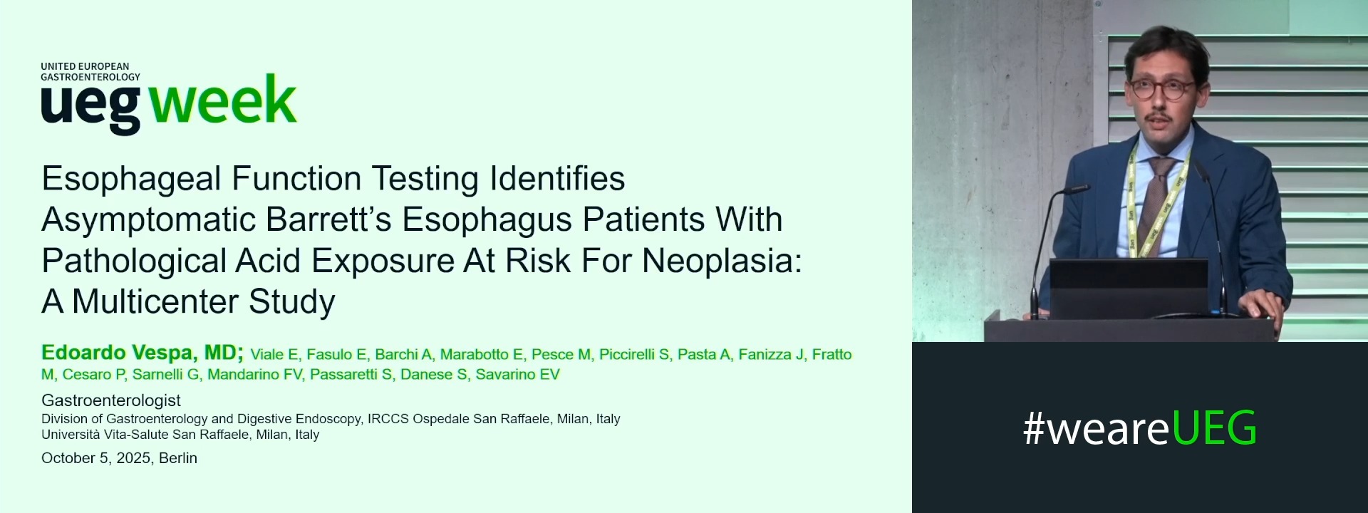 ESOPHAGEAL FUNCTION TESTING IDENTIFIES ASYMPTOMATIC BARRETT’S ESOPHAGUS PATIENTS WITH PATHOLOGICAL ACID EXPOSURE AT RISK FOR NEOPLASIA: A MULTICENTER STUDY