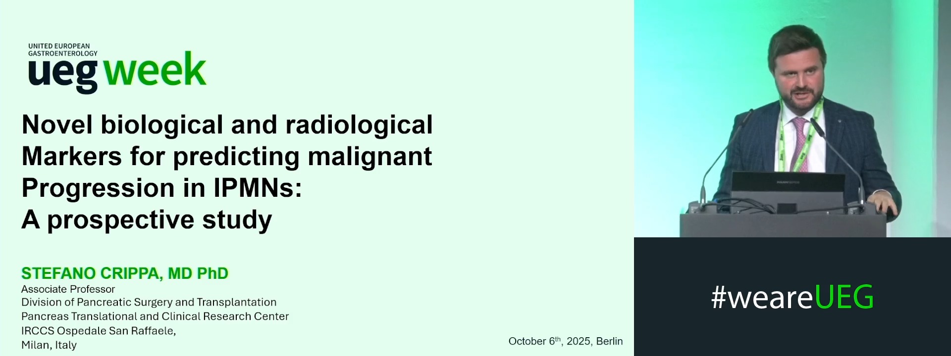 NOVEL BIOLOGICAL AND RADIOLOGICAL MARKERS FOR PREDICTING MALIGNANT PROGRESSION IN INTRADUCTAL PAPILLARY MUCINOUS NEOPLAMS: A PROSPECTIVE STUDY