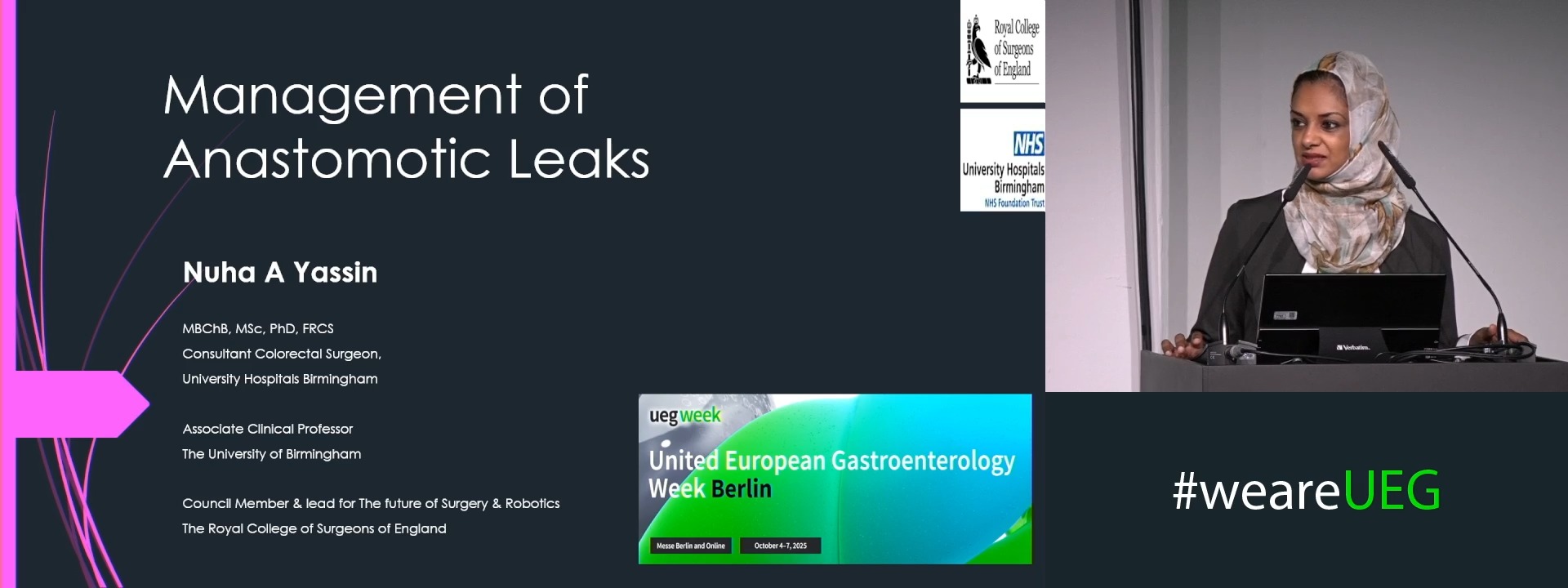 Anastomotic leakage in the gut