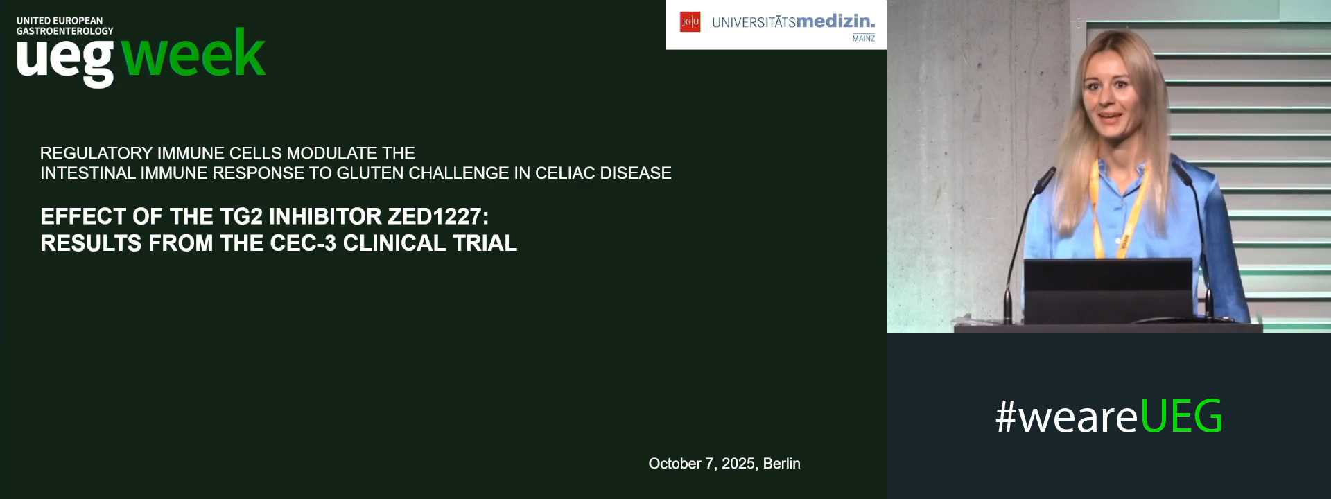 REGULATORY IMMUNE CELLS MODULATE THE INTESTINAL IMMUNE RESPONSE TO GLUTEN CHALLENGE IN CELIAC DISEASE – EFFECT OF THE TG2 INHIBITOR ZED1227: RESULTS FROM THE CEC-3 CLINICAL TRIAL