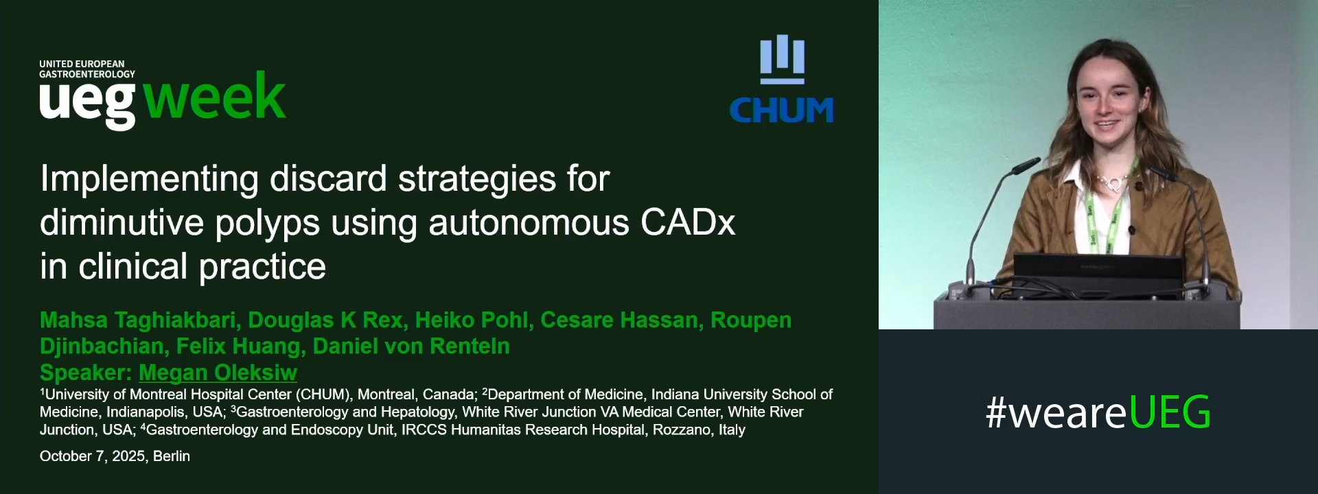 IMPLEMENTING DISCARD STRATEGIES FOR DIMINUTIVE POLYPS USING CADX IN CLINICAL PRACTICE