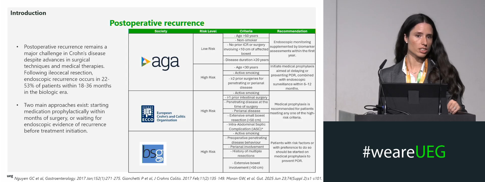 POSTOPERATIVE RECURRENCE IN CROHN'S DISEASE: COMPARING PROACTIVE VERSUS REACTIVE MANAGEMENT STRATEGIES AFTER ILEOCECAL RESECTION - A MULTICENTER RETROSPECTIVE STUDY