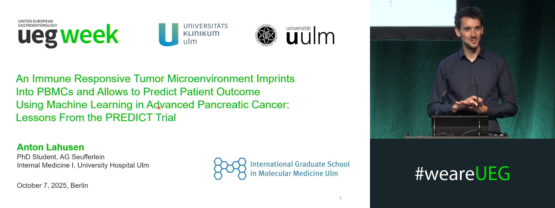 AN IMMUNE RESPONSIVE TUMOR MICROENVIRONMENT IMPRINTS INTO PBMCS AND ALLOWS TO PREDICT PATIENT OUTCOME USING MACHINE LEARNING IN ADVANCED PANCREATIC CANCER: LESSONS FROM THE PREDICT TRIAL