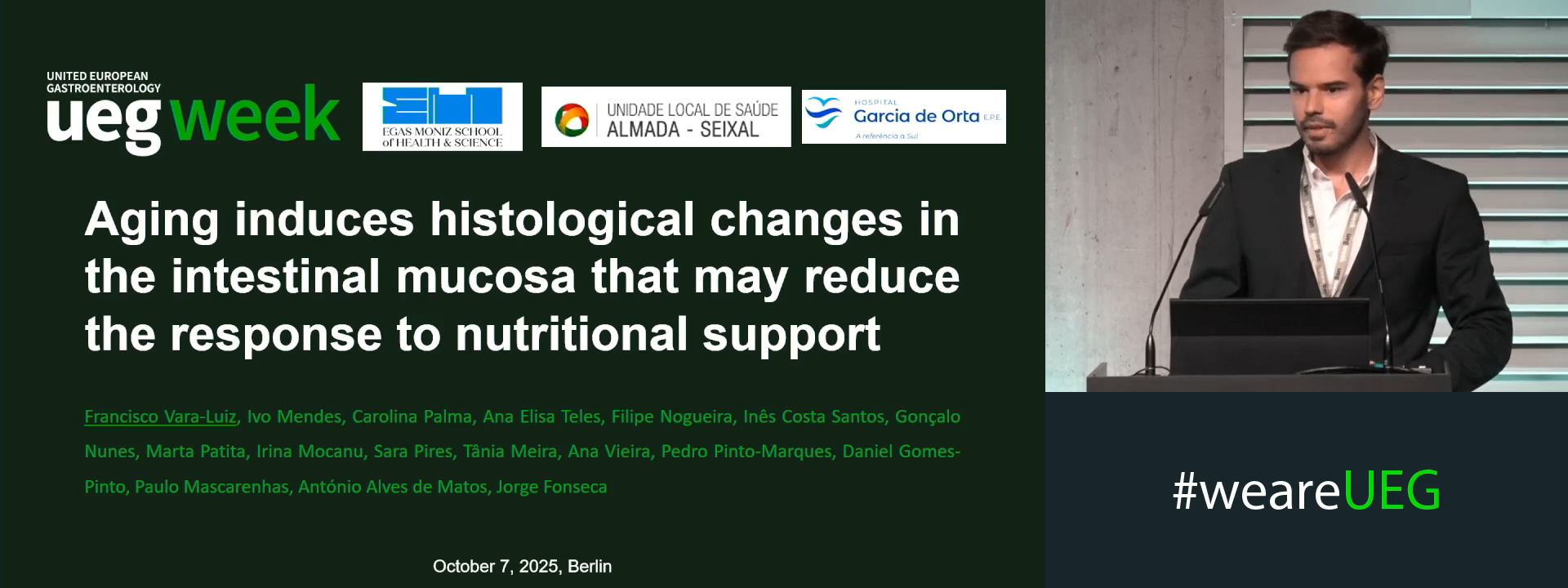 AGING INDUCES HISTOLOGICAL CHANGES IN THE INTESTINAL MUCOSA THAT MAY REDUCE THE RESPONSE TO NUTRITIONAL SUPPORT