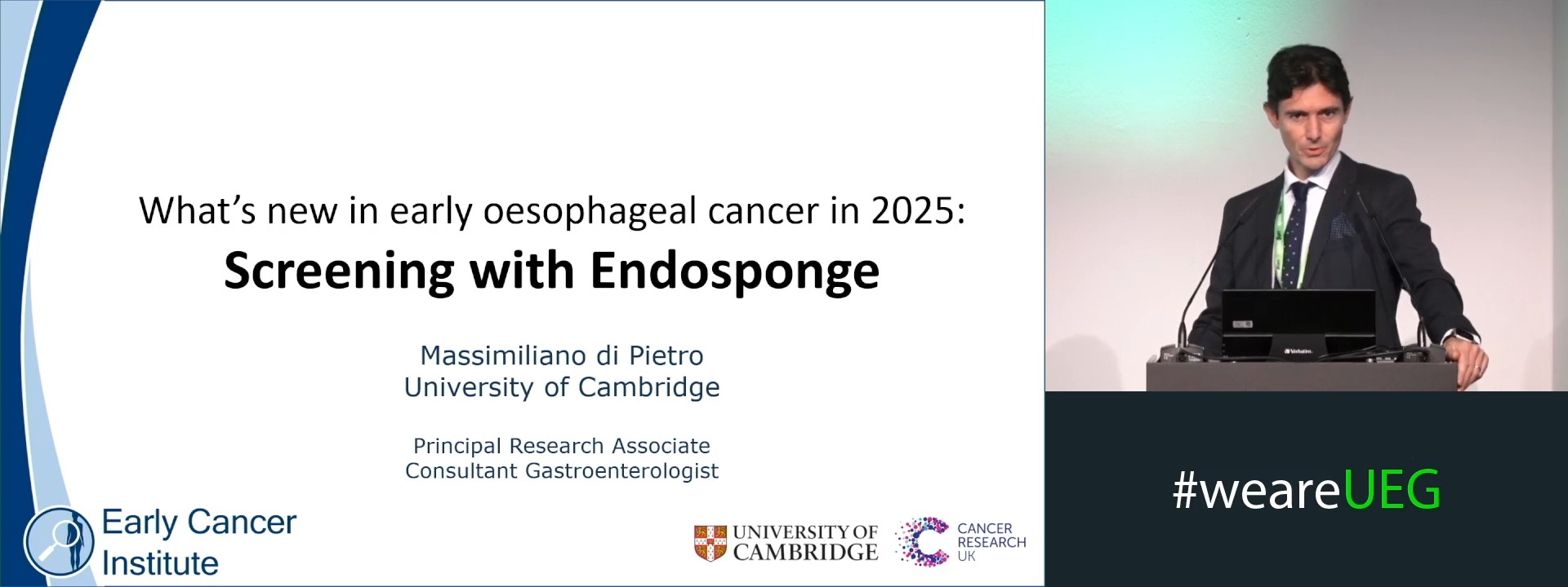 Screening with endosponge