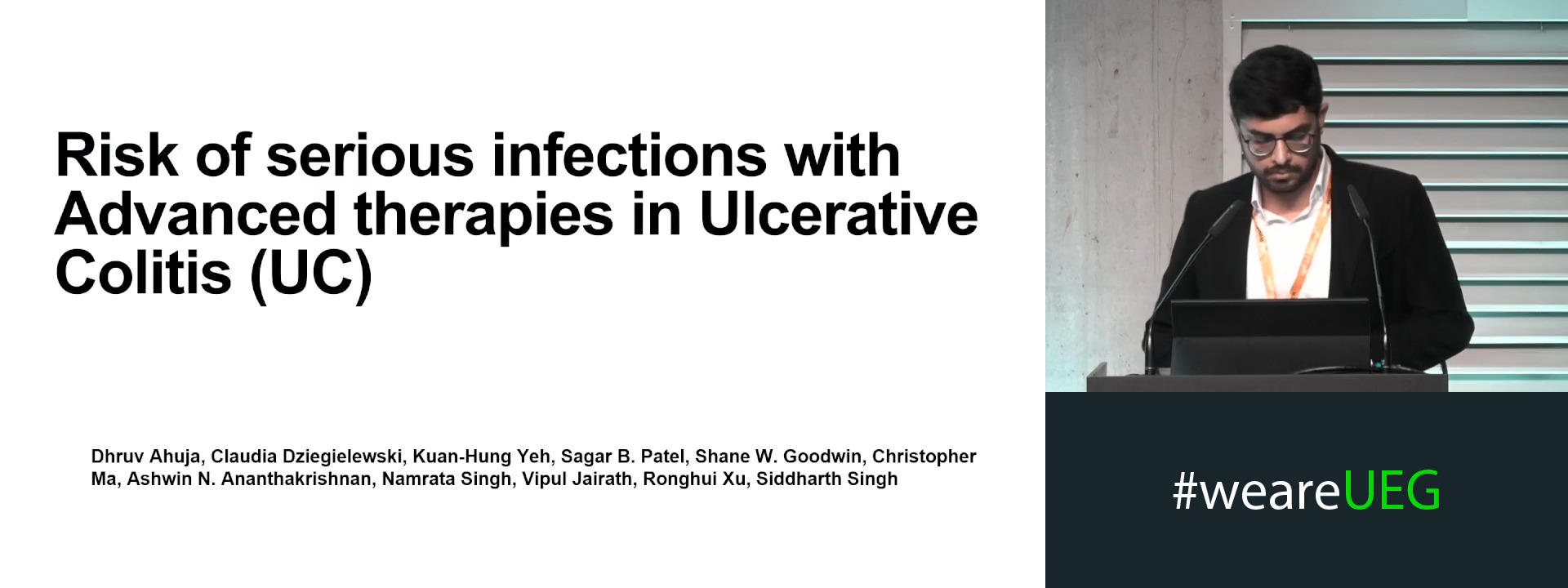 COMPARATIVE RISK OF ADVANCED BIOLOGICAL AGENTS FOR SERIOUS INFECTIONS IN PATIENTS WITH ULCERATIVE COLITIS: ANALYSIS FROM REAL WORLD COHORT