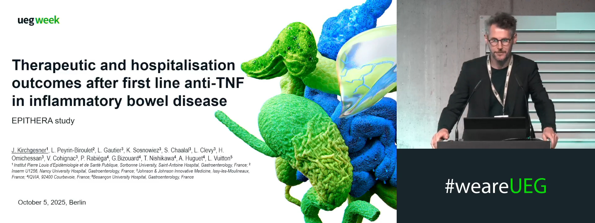THERAPEUTIC AND HOSPITALISATION OUTCOMES AFTER FIRST-LINE ANTI-TNF IN INFLAMMATORY BOWEL DISEASE: INSIGHTS FROM THE EPITHERA STUDY USING DATA FROM THE FRENCH NATIONAL HEALTH DATA (SNDS)