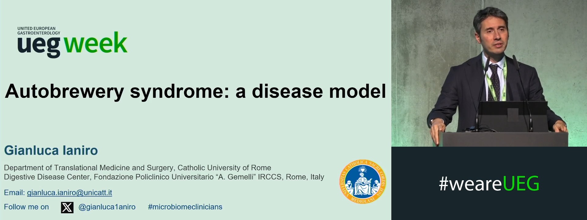 Auto-brewery syndrome: A disease model