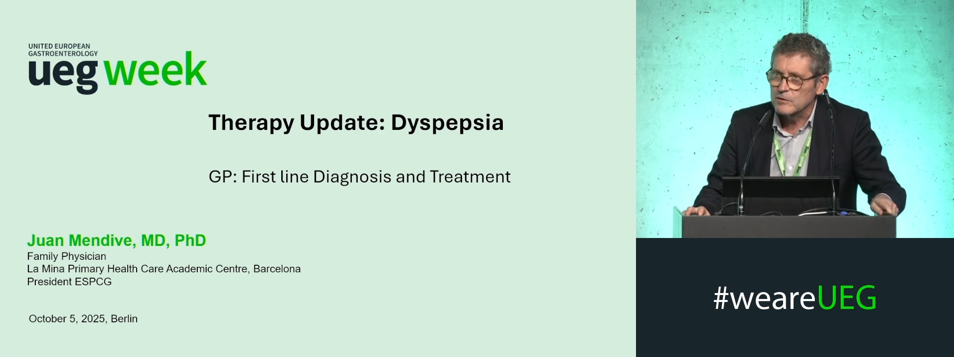 GP: First line diagnosis and treatment