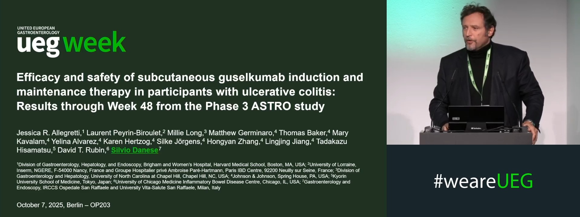 EFFICACY AND SAFETY OF SUBCUTANEOUS GUSELKUMAB INDUCTION AND MAINTENANCE THERAPY IN PARTICIPANTS WITH ULCERATIVE COLITIS: RESULTS THROUGH WEEK 48 FROM THE PHASE 3 ASTRO STUDY