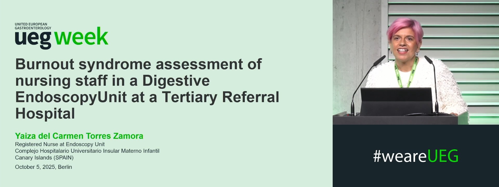 BURNOUT SYNDROME ASSESSMENT OF NURSING STAFF IN A DIGESTIVE ENDOSCOPY UNIT AT A TERTIARY REFERRAL HOSPITAL