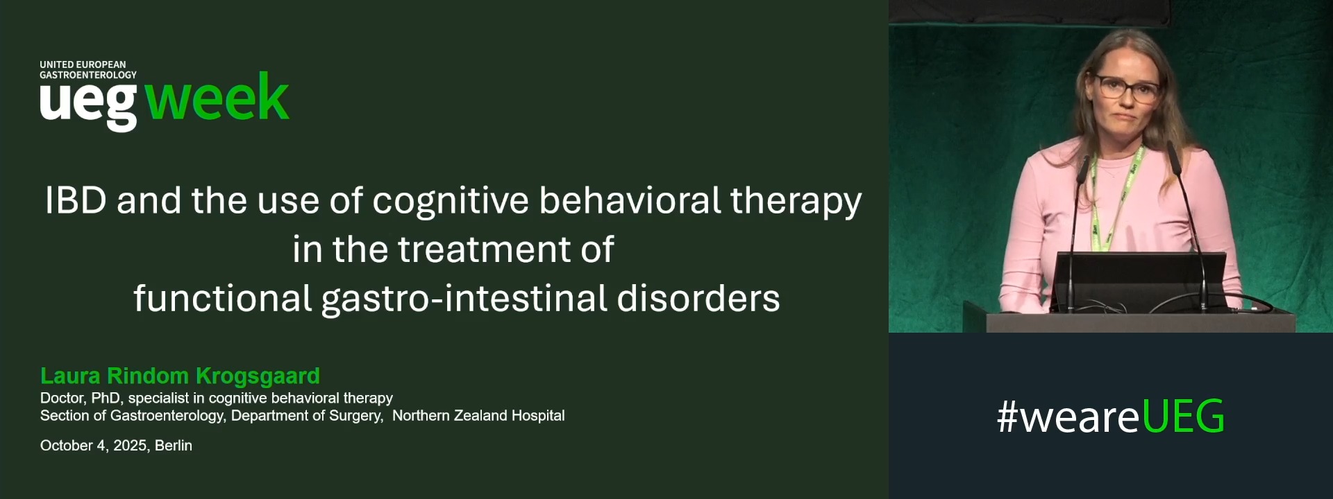 IBD and the use of cognitive behavioral therapy in the treatment of functional gastrointestinal disorders