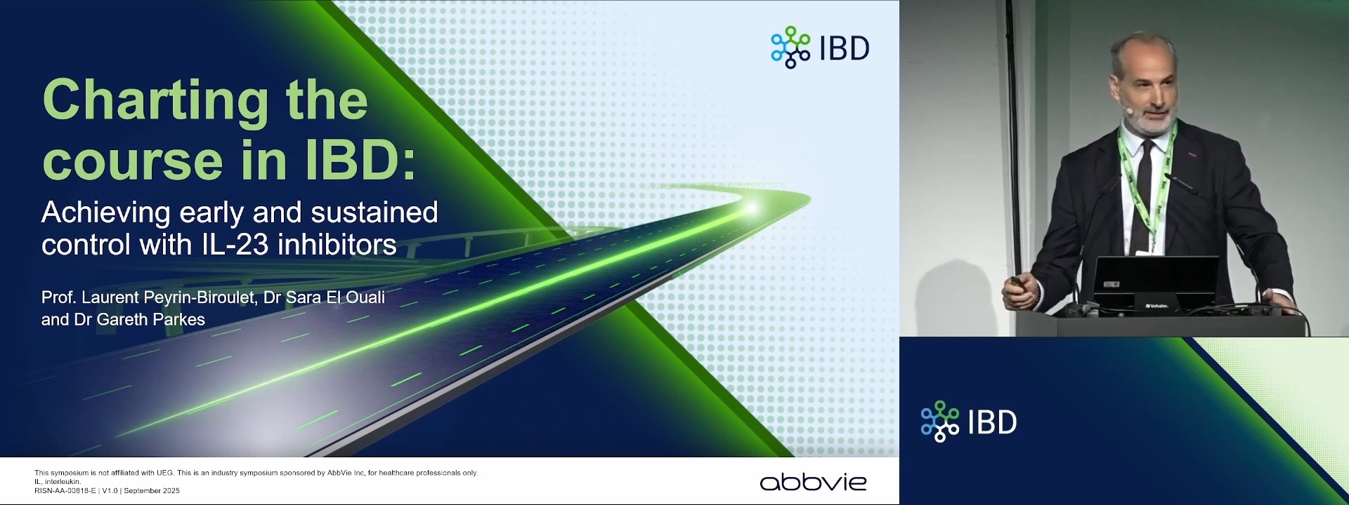 Charting the course in IBD: Achieving early and sustained control with IL-23 inhibitors (AbbVie) (Complete Session)