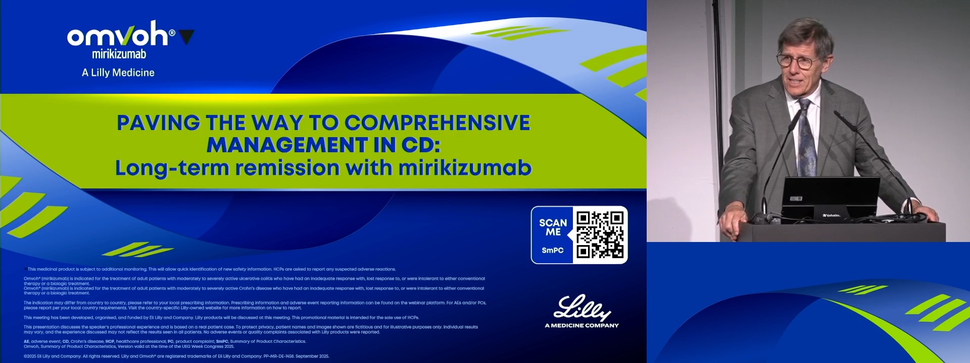 Paving the way to comprehensive management in CD: Long-term remission with mirikizumab (Eli Lilly and Company) (Complete Session)