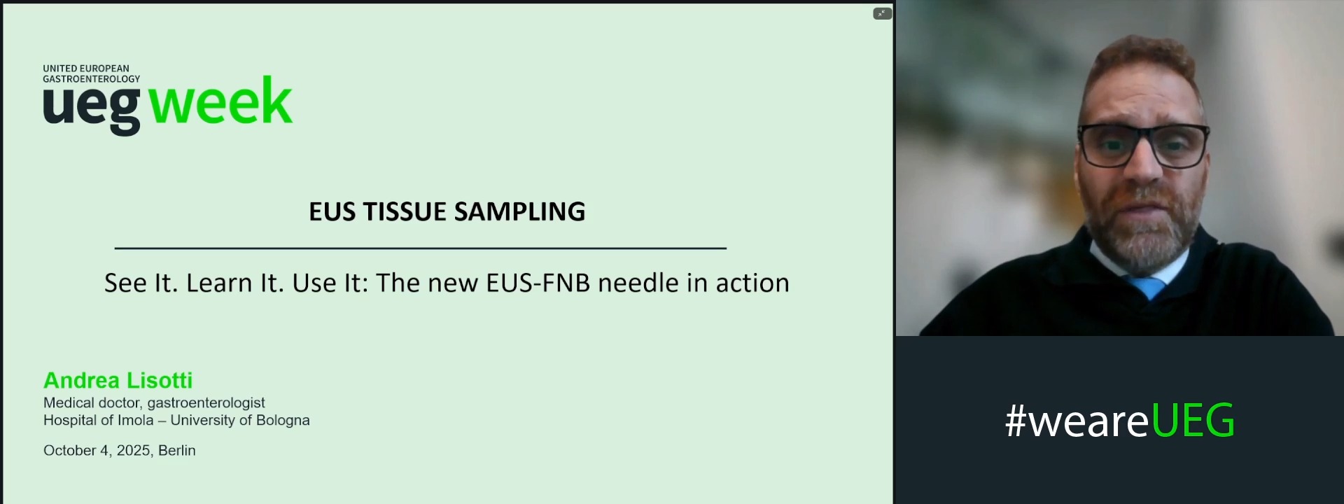 See It. Learn It. Use It: The new EUS-FNB needle in action
