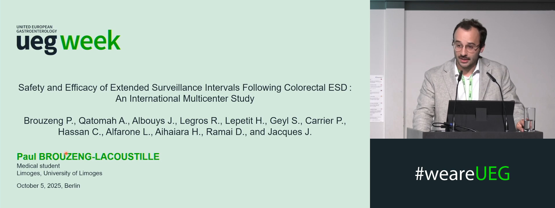 SAFETY AND EFFICACY OF EXTENDED SURVEILLANCE INTERVALS FOLLOWING COLORECTAL ESD: AN INTERNATIONAL MULTICENTER STUDY