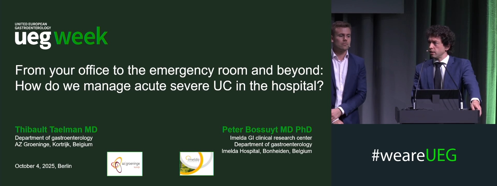 The UC patient in the emergency room and beyond: Case presentation and how to manage acute UC in the hospital