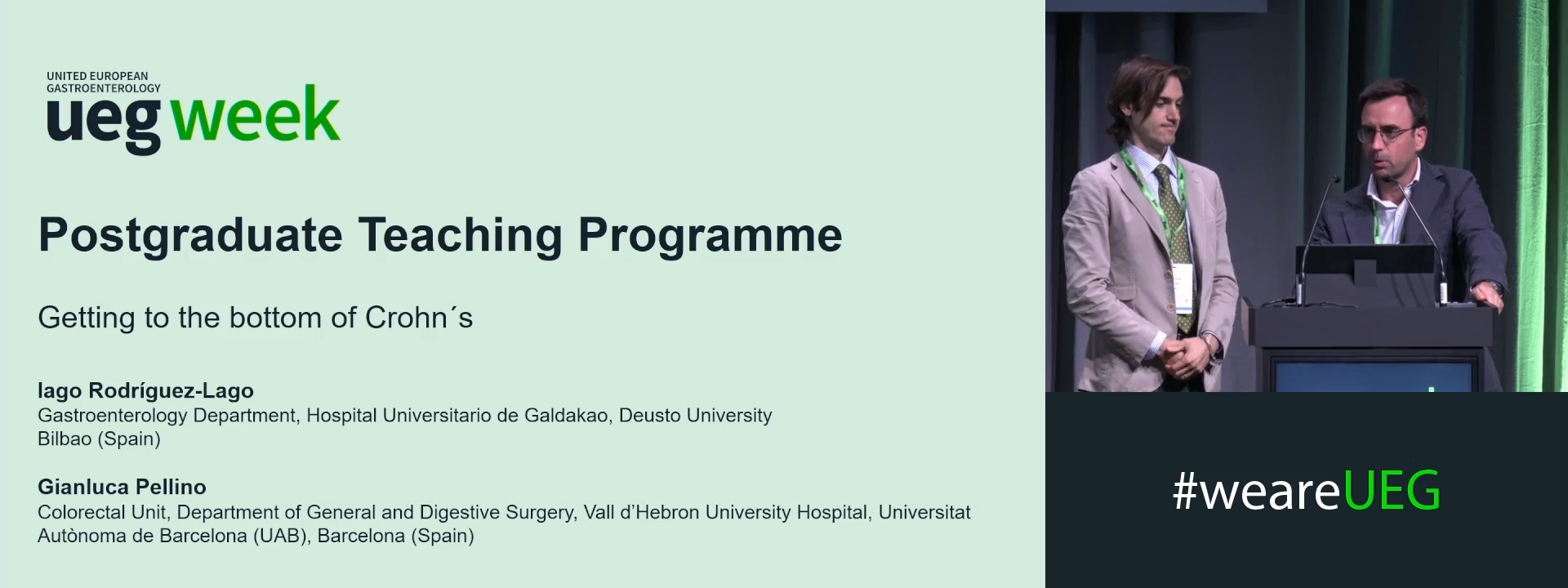Getting to the bottom of Crohn´s: Gastroenterologist vs surgeon perspective