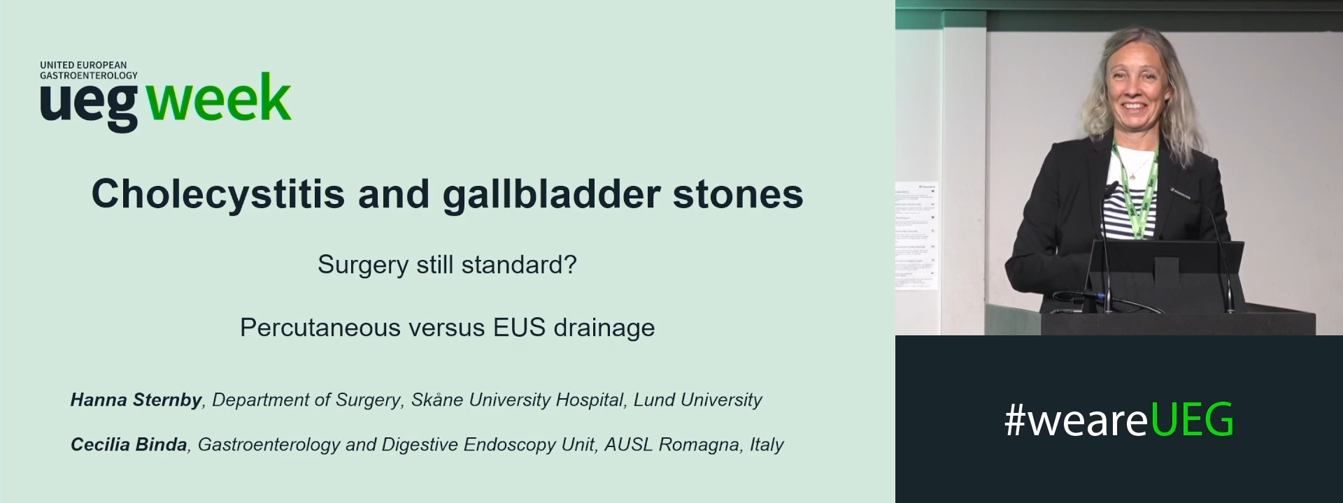 Cholecystitis and gallbladder stones: Is surgery still standard in the era of percutaneous and EUS drainage?