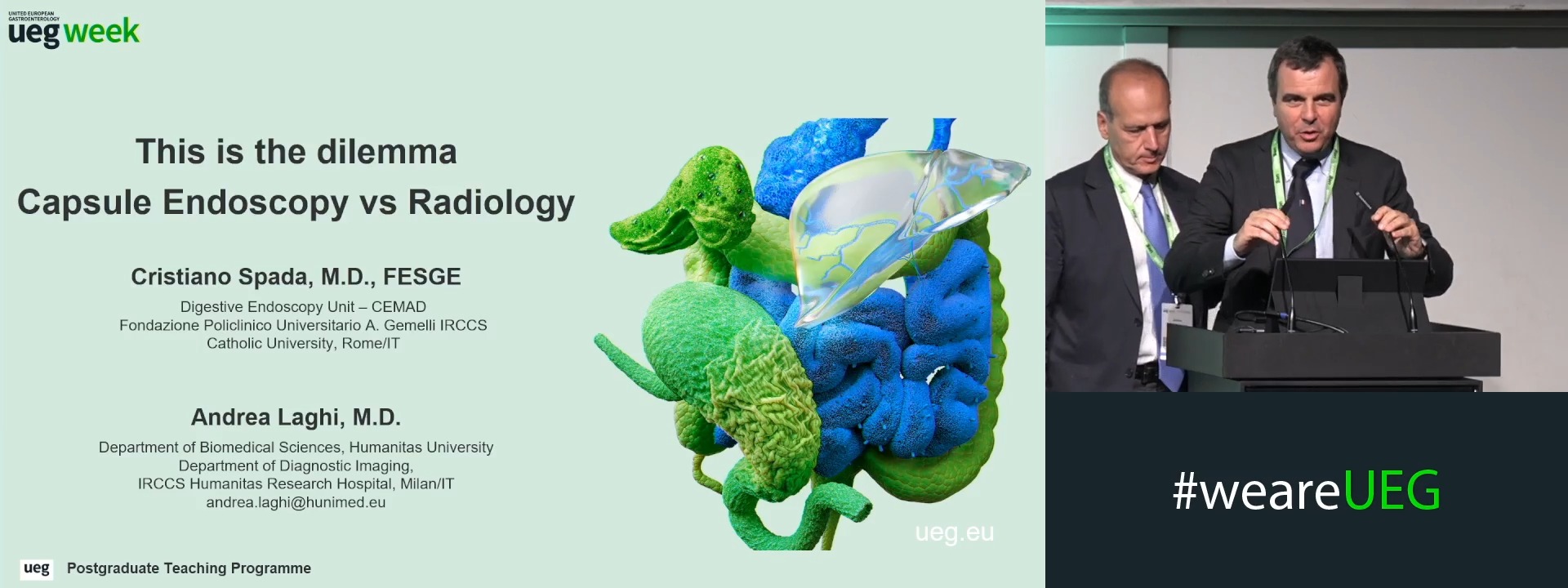 This is the dilemma: Capsule endoscopy and radiology