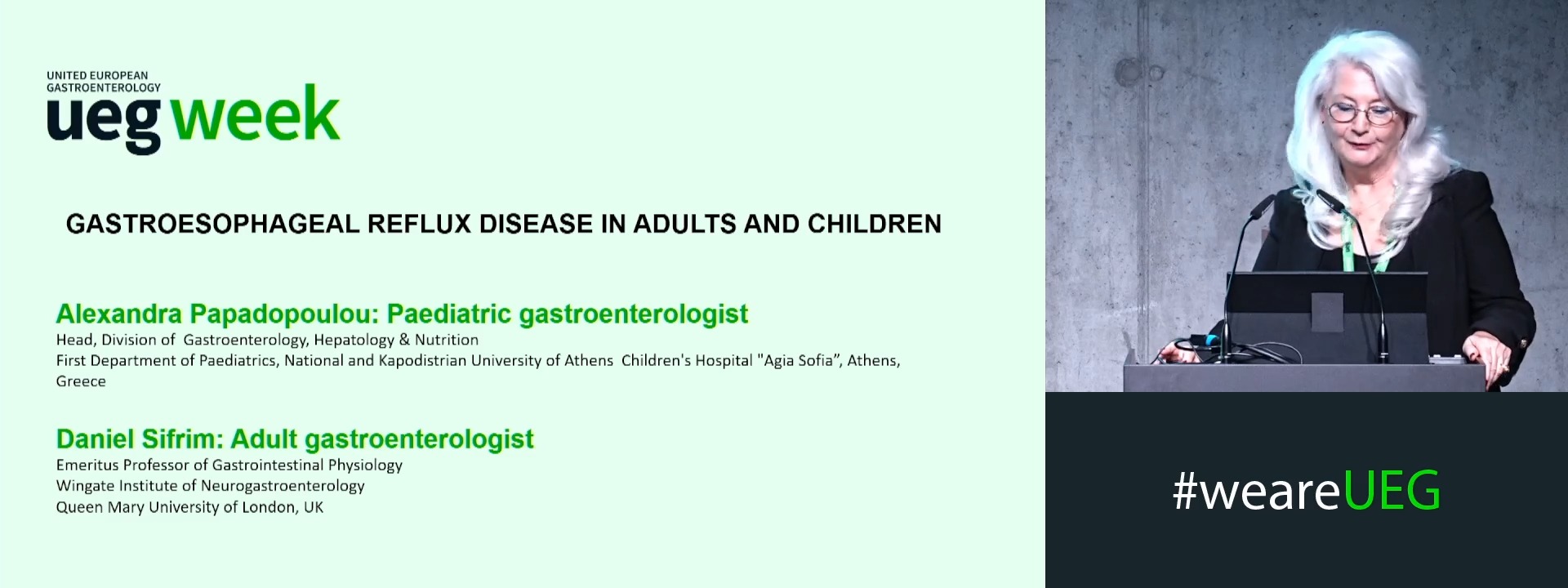 Reflux: Paediatric and adult gastroenterologist