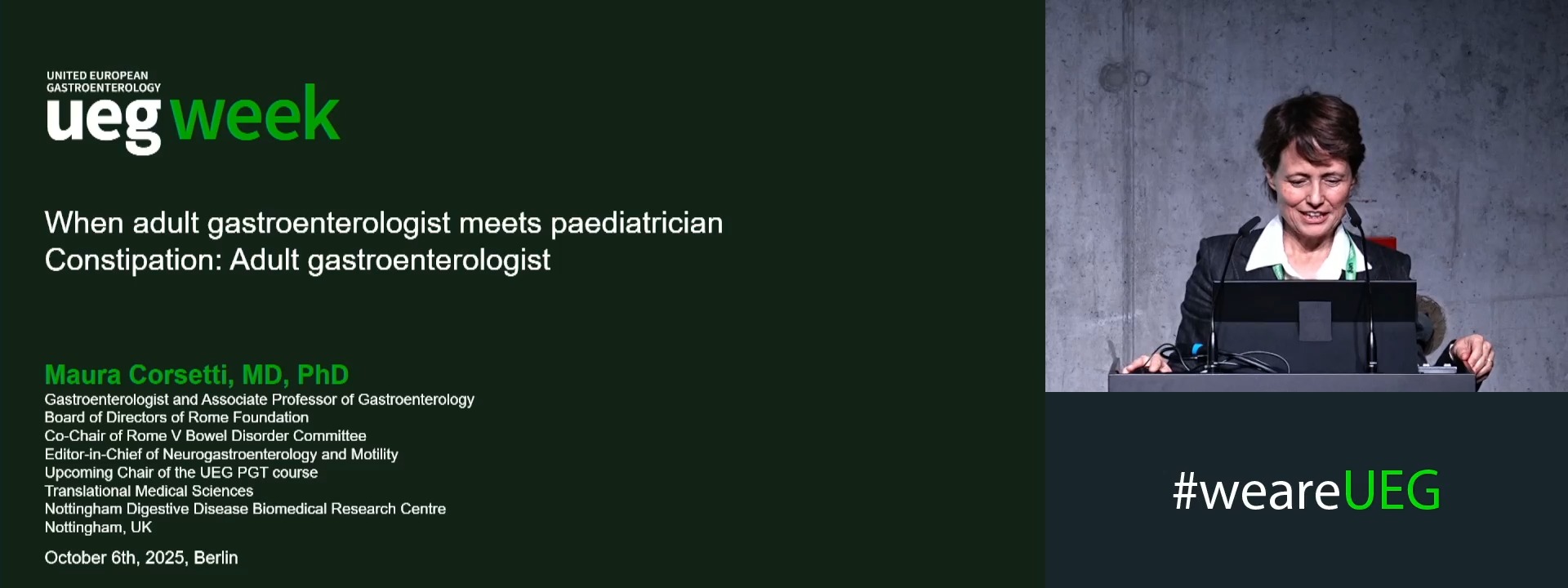 Constipation: Paediatric and adult gastroenterologist