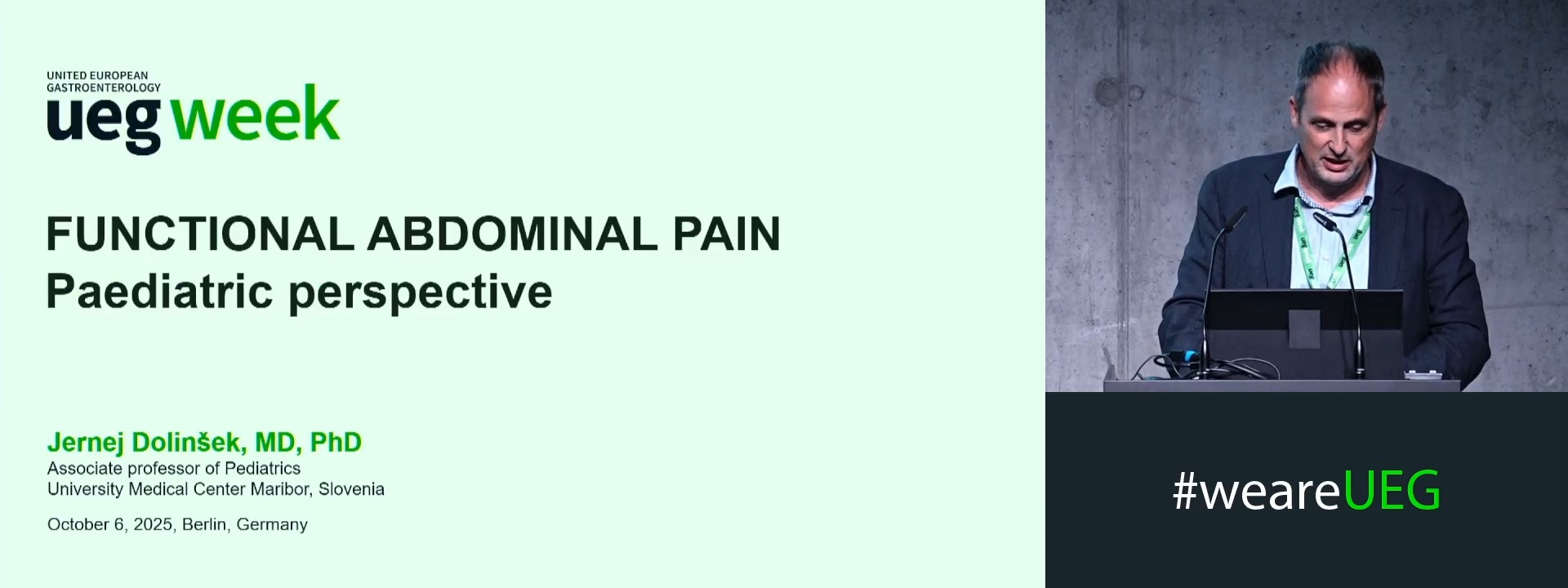 Functional abdominal pain: Paediatric and adult gastroenterologist