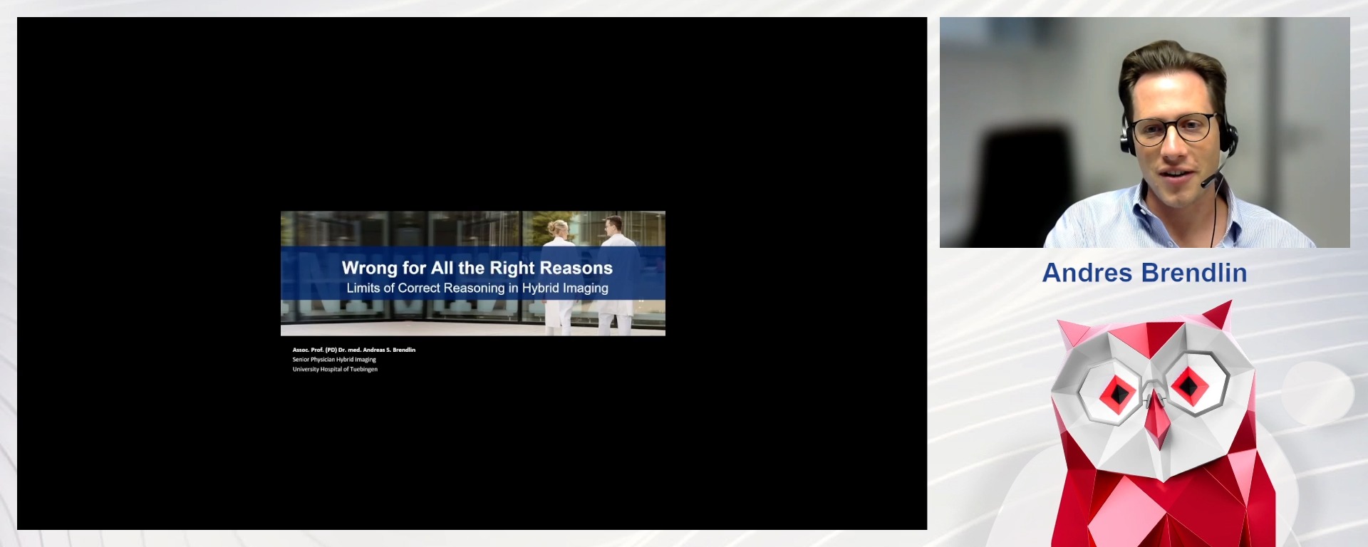 Wrong for All the Right Reasons - Limits of correct reasoning in hybrid imaging
