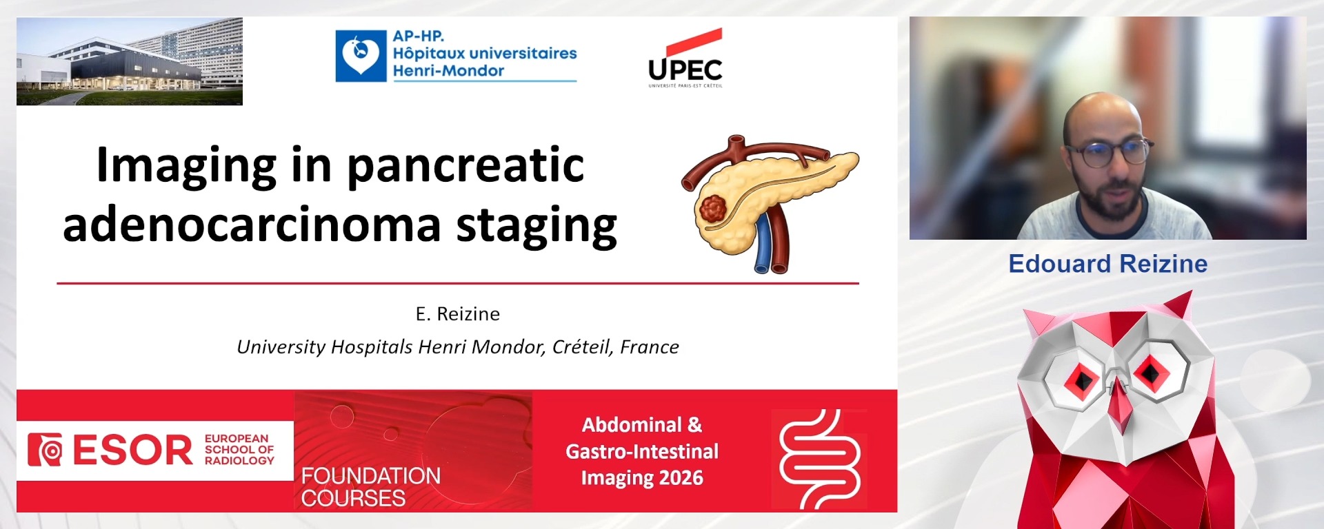 Imaging in pancreatic adenocarcinoma staging