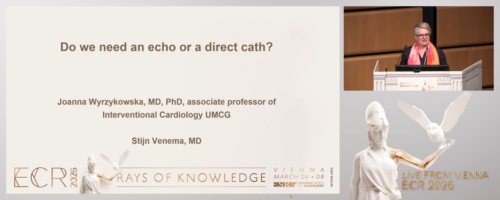 Do we need an echo or a direct cath?