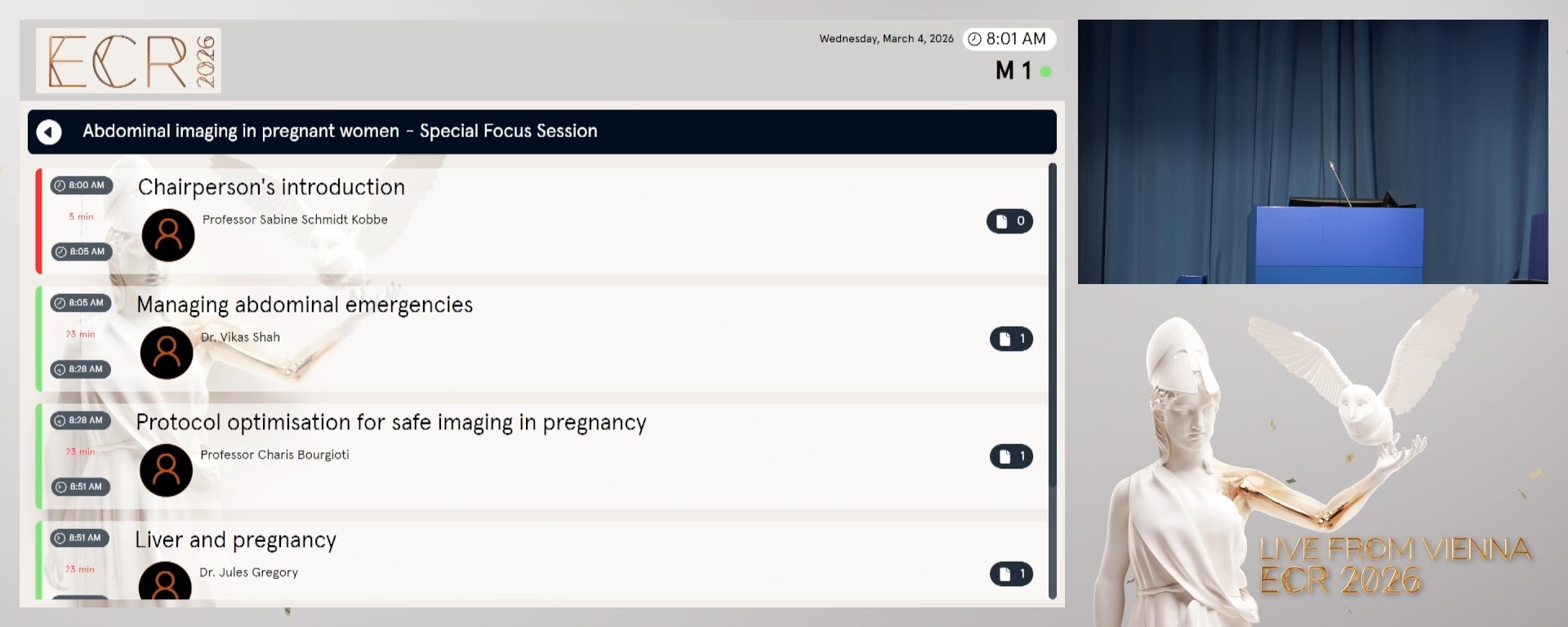 Chairperson's introduction