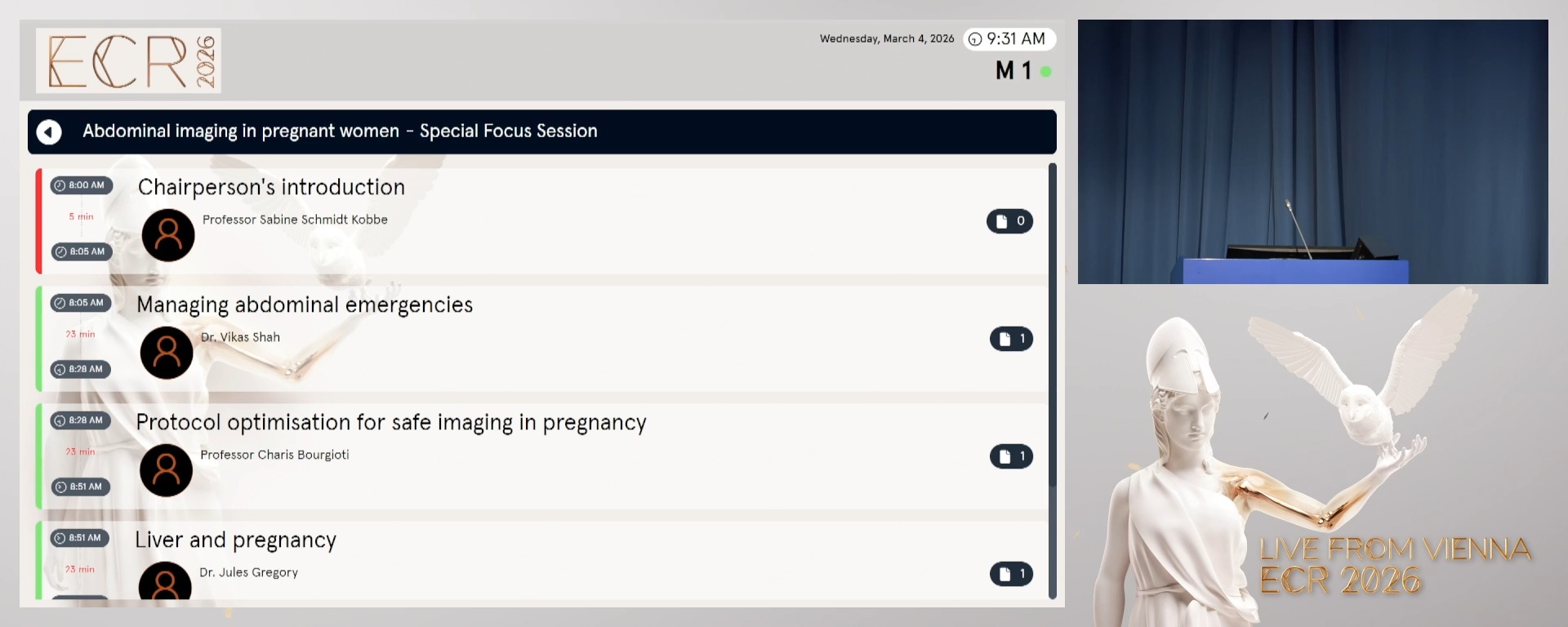 Panel discussion: Abdominal imaging and pregnancy: what to look for and how?