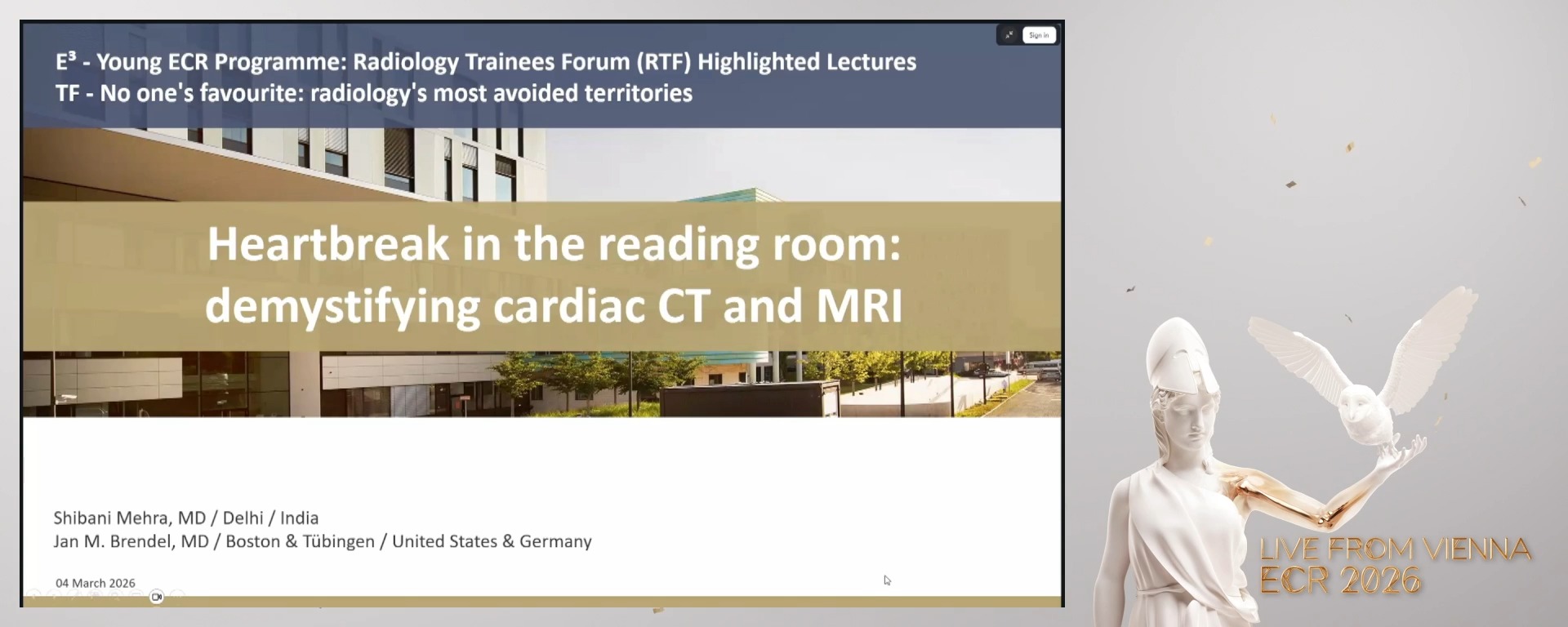 Heartbreak in the reading room: demystifying cardiac CT and MRI