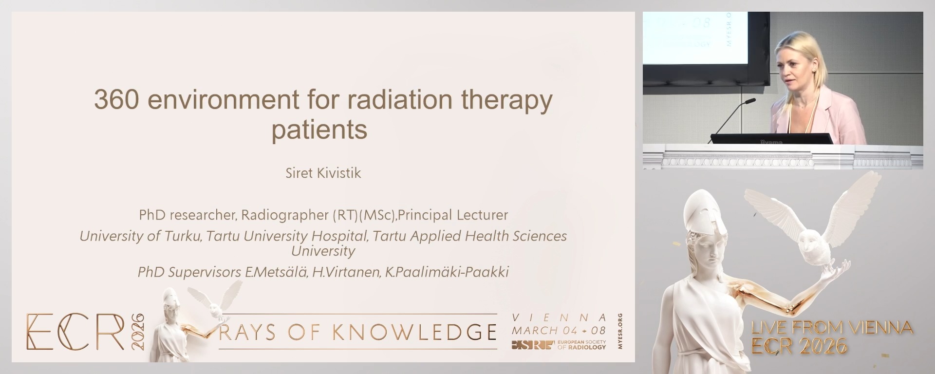 360 environment for radiation therapy patients