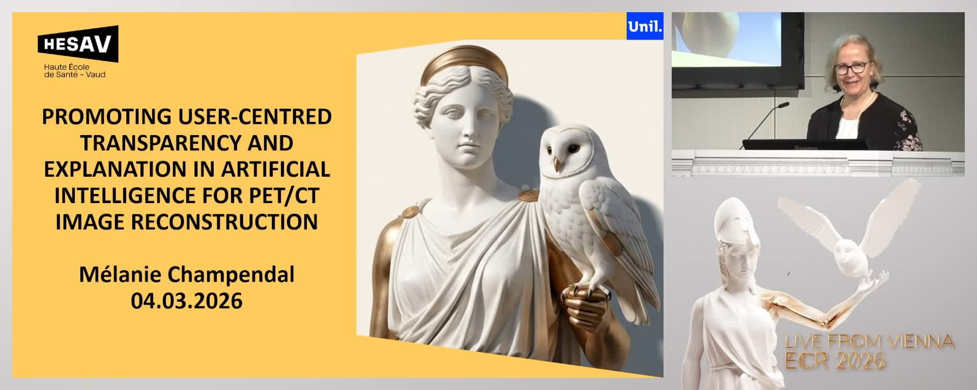 Promoting user-centred transparency and explanation in artificial intelligence for PET/CT image reconstruction