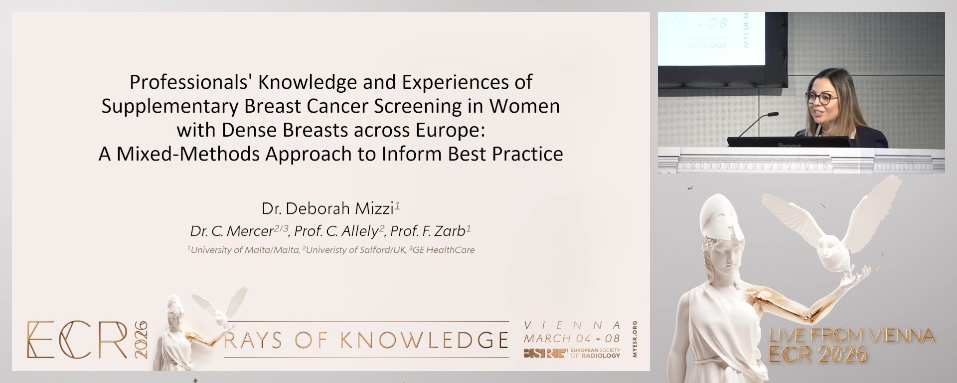 Professionals' knowledge and experiences of supplementary breast cancer screening in women with dense breasts across Europe: a mixed-methods approach to inform best practice