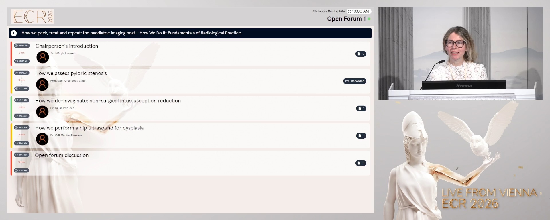 Chairperson's introduction