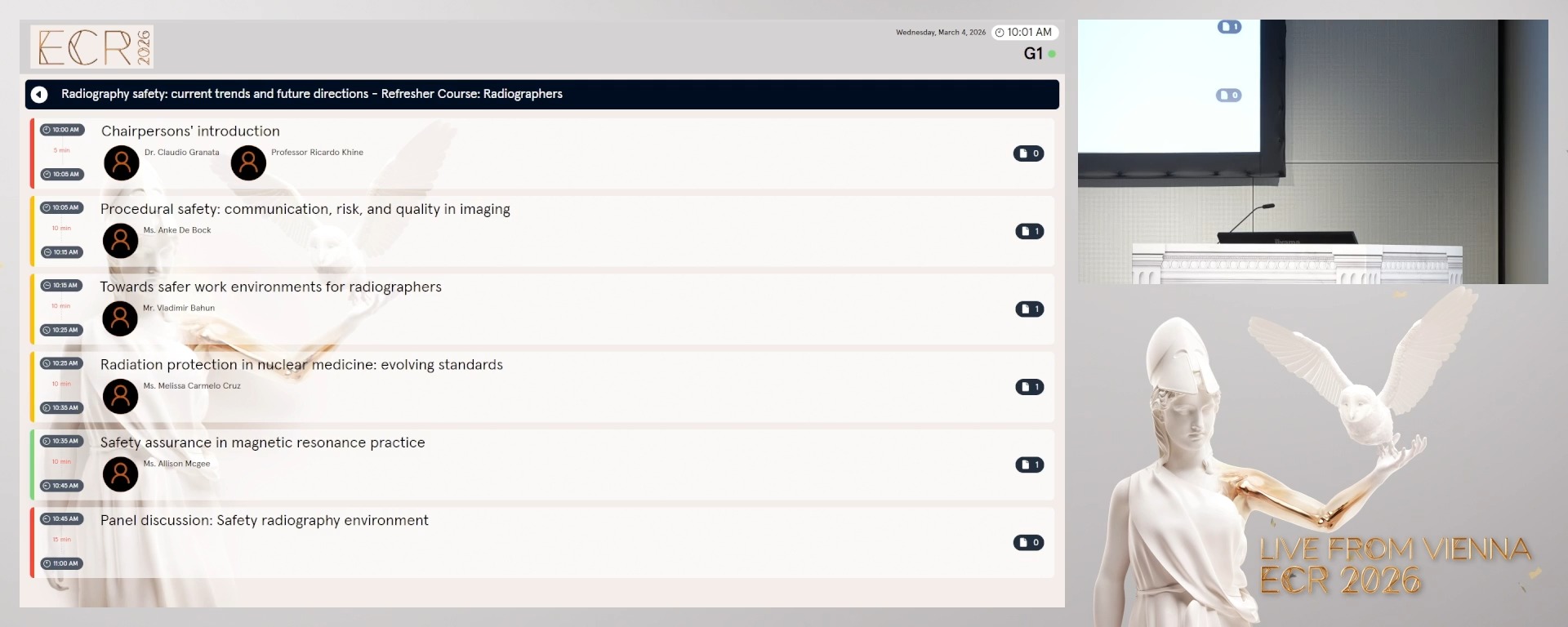 Chairpersons' introduction