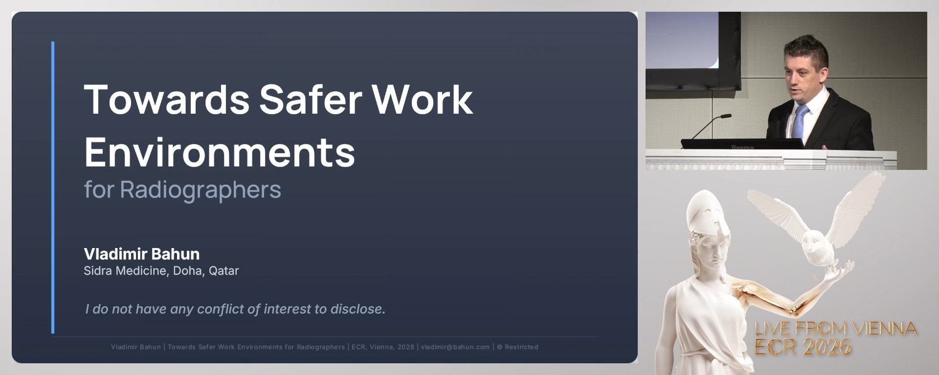 Towards safer work environments for radiographers