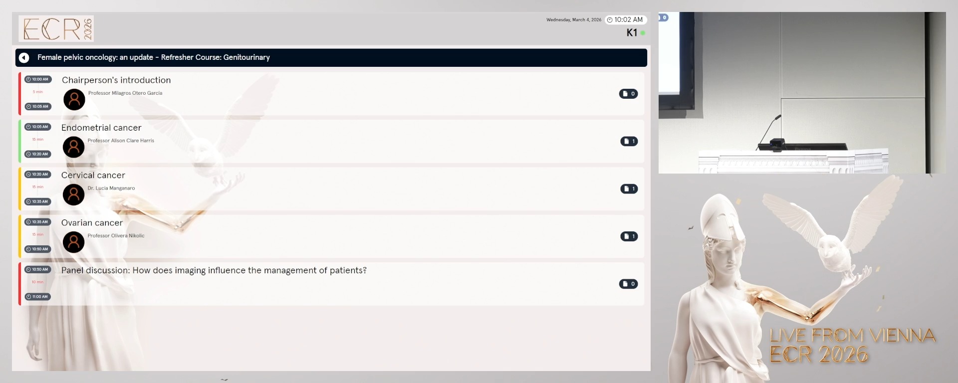 Chairperson's introduction