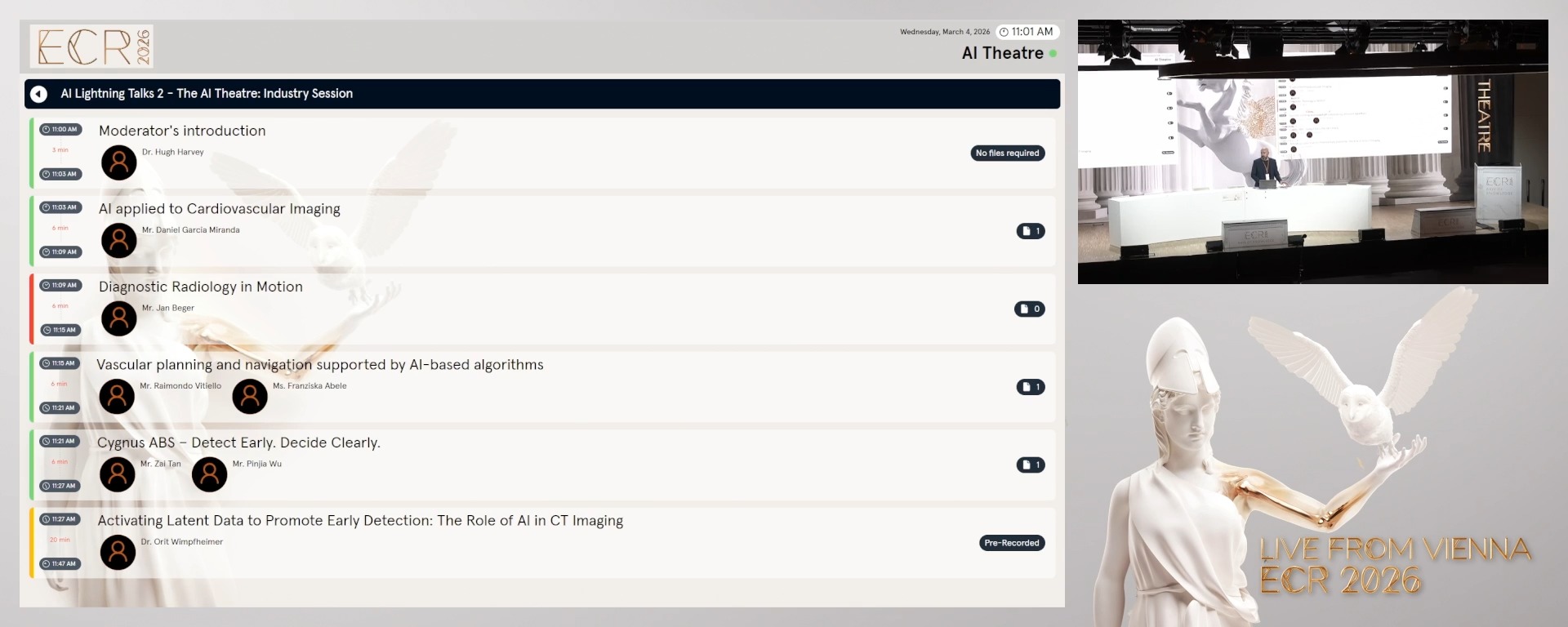 Moderator's introduction
