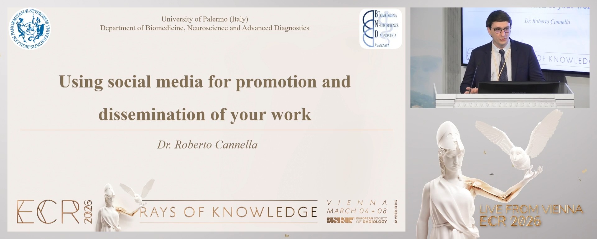 Using social media for promotion and dissemination of your work