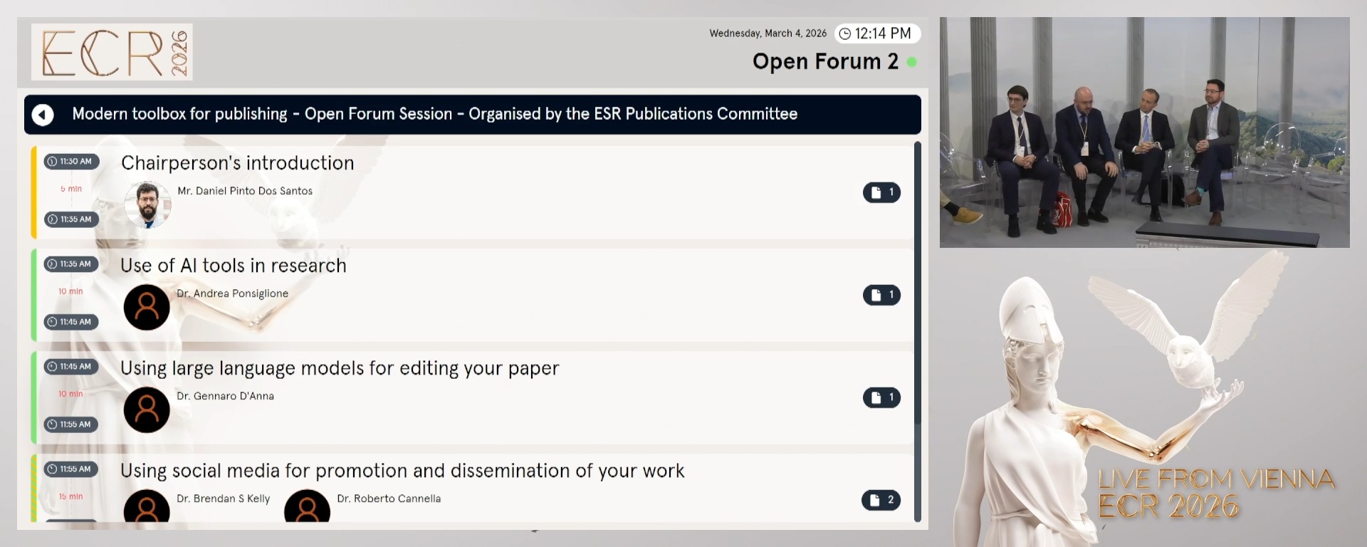 Open forum discussion: What are the biggest benefits and concerns of using AI and social media in your academic work?
