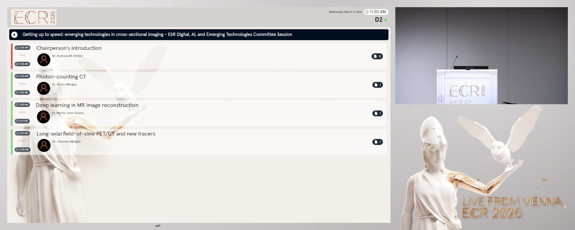 Chairperson's introduction