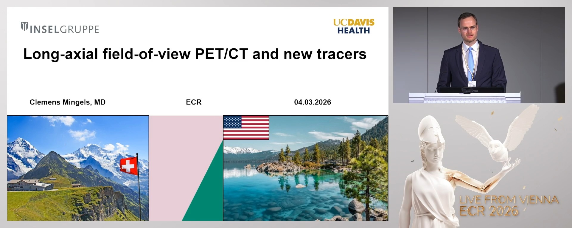 Long-axial field-of-view PET/CT and new tracers