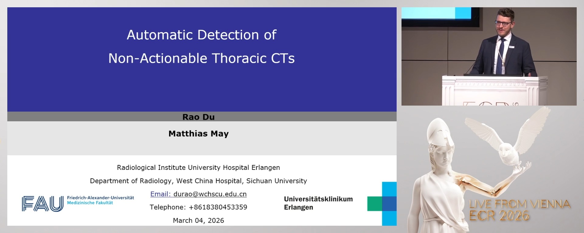 ESOR AIM China 2026 -  Presentation of mentor-mentee pairs and their research projects in 2026