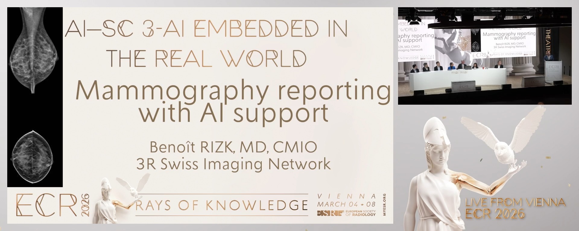 Mammography reporting with AI support
